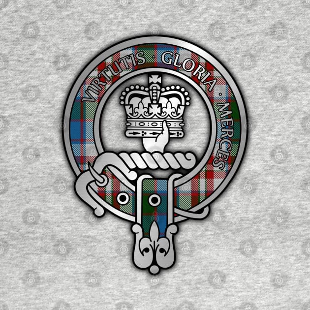 Clan Donnachaidh / Robertson Dress Tartan Crest by Taylor'd Designs